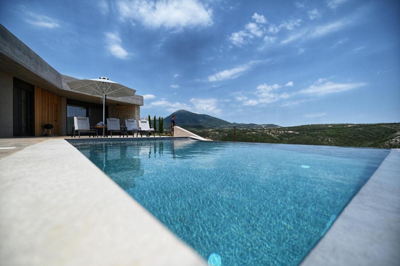 Blooms Of Sivota Bay - Luxury Villas With Private Heated Pool Kültér fotó