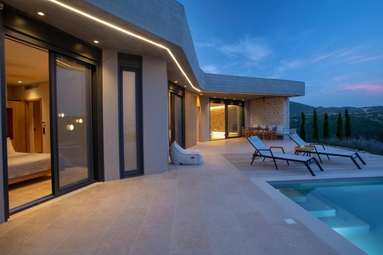 Blooms Of Sivota Bay - Luxury Villas With Private Heated Pool Kültér fotó