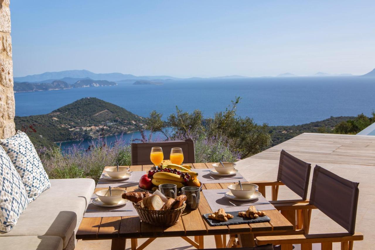 Blooms Of Sivota Bay - Luxury Villas With Private Heated Pool Kültér fotó