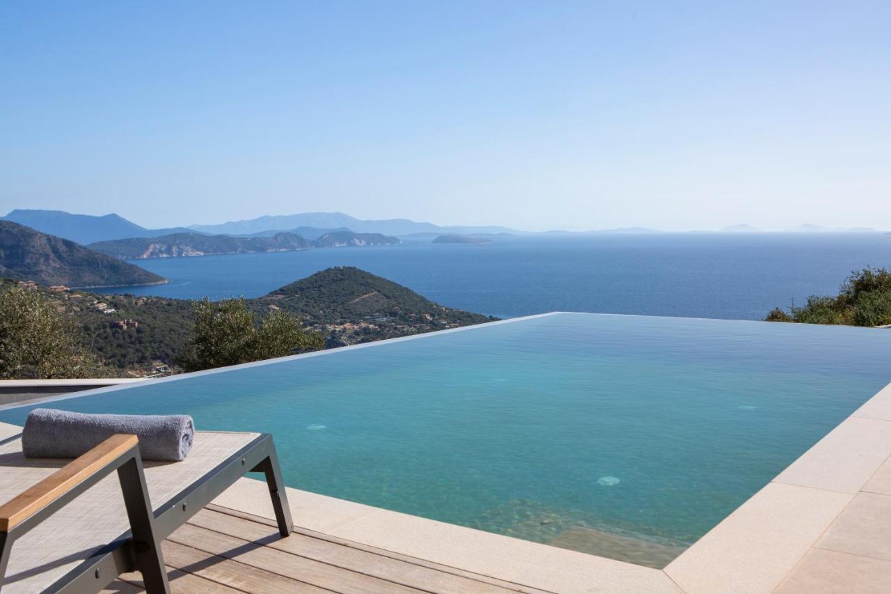 Blooms Of Sivota Bay - Luxury Villas With Private Heated Pool Kültér fotó