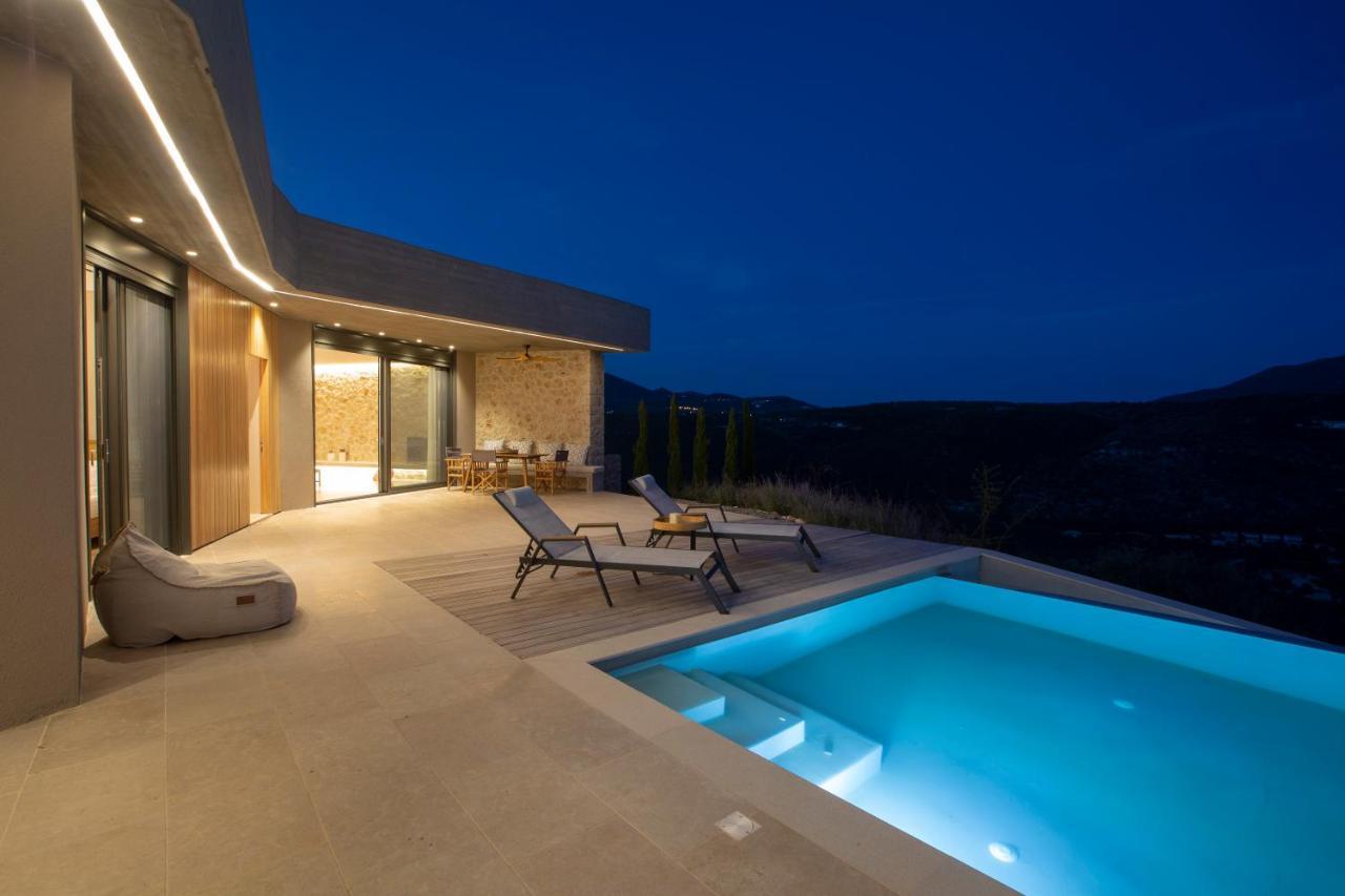 Blooms Of Sivota Bay - Luxury Villas With Private Heated Pool Kültér fotó