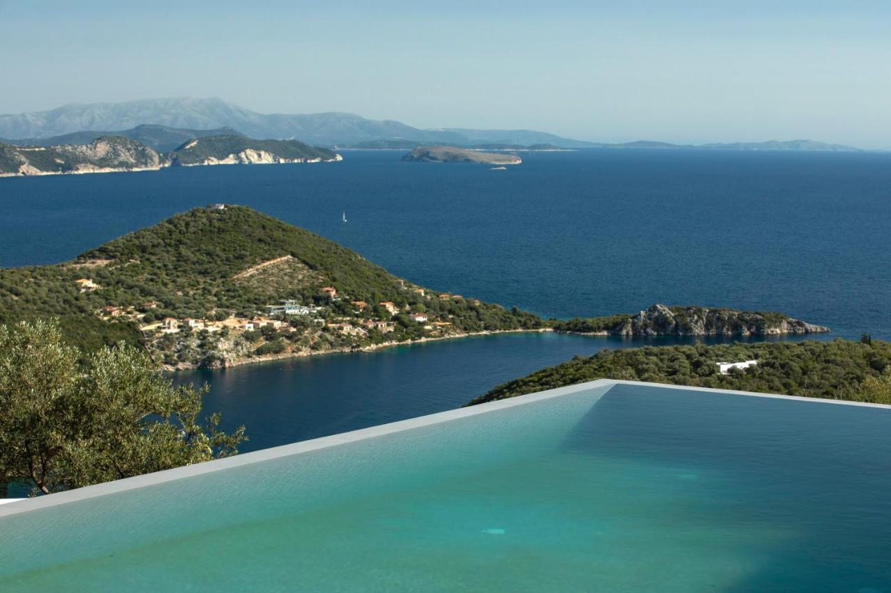 Blooms Of Sivota Bay - Luxury Villas With Private Heated Pool Kültér fotó
